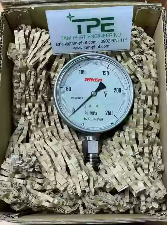 đồng-hồ-đo-áp-suất-Riken đồng-hồ-đo-áp-suất-Riken